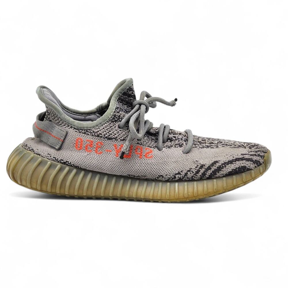 Adidas Yeezy Boost 350 V2 AH2203 Beluga Sneakers US 9.5 UK 9 - Preowned - Picture 2 of 8